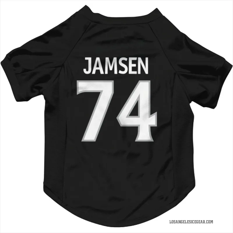 Aatu Jamsen  Black Los Angeles Kings  Cat & Dog Pet Jersey