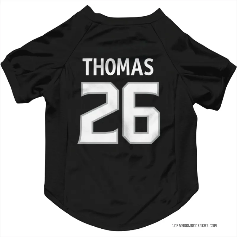 Akil Thomas  Black Los Angeles Kings  Cat & Dog Pet Jersey