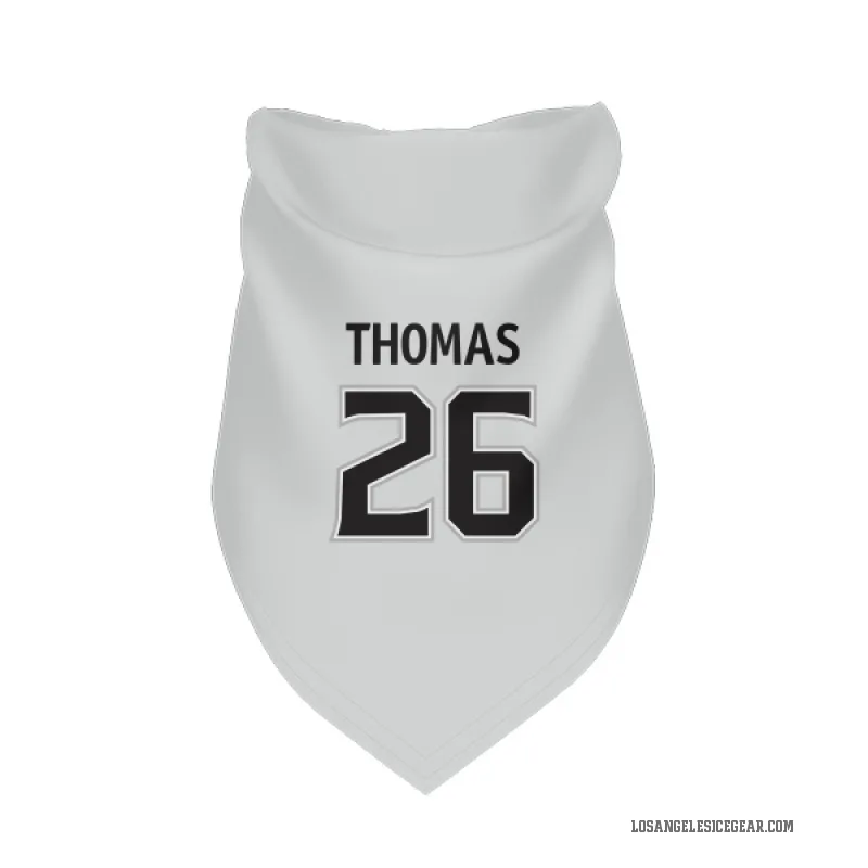 Akil Thomas  White Los Angeles Kings  Cat & Dog Pet Bandana
