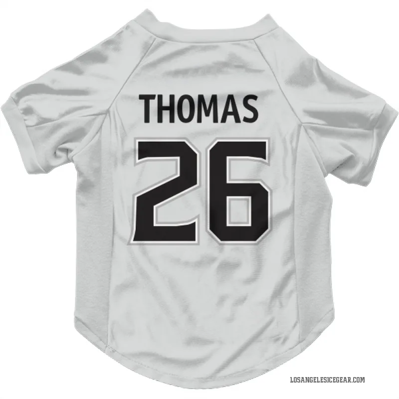 Akil Thomas  White Los Angeles Kings  Cat & Dog Pet Jersey