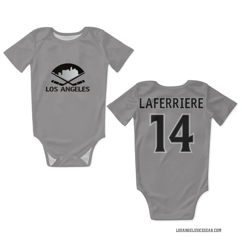 Alex Laferriere  Gray Los Angeles Kings  Newborn & Infant Bodysuit