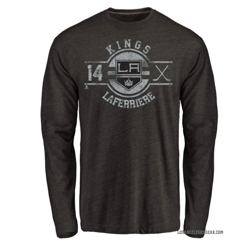 Alex Laferriere Youth Black Los Angeles Kings Insignia Long Sleeve T-Shirt -
