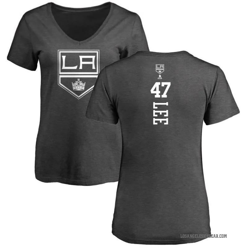 Andre Lee Women's Charcoal Los Angeles Kings One Color Backer T-Shirt -