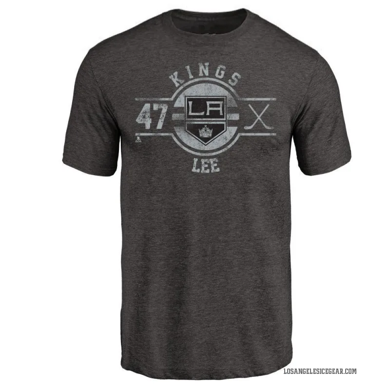 Andre Lee Youth Black Los Angeles Kings Insignia T-Shirt -