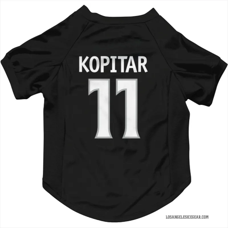 Anze Kopitar Black Los Angeles Kings Cat & Dog Pet Jersey