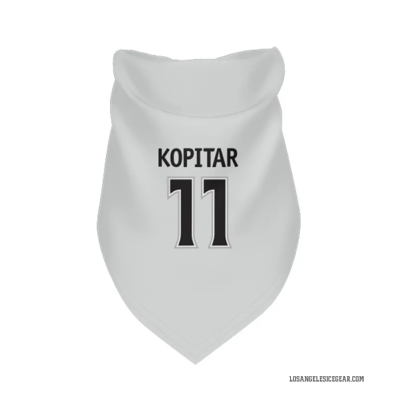 Anze Kopitar White Los Angeles Kings Cat & Dog Pet Bandana