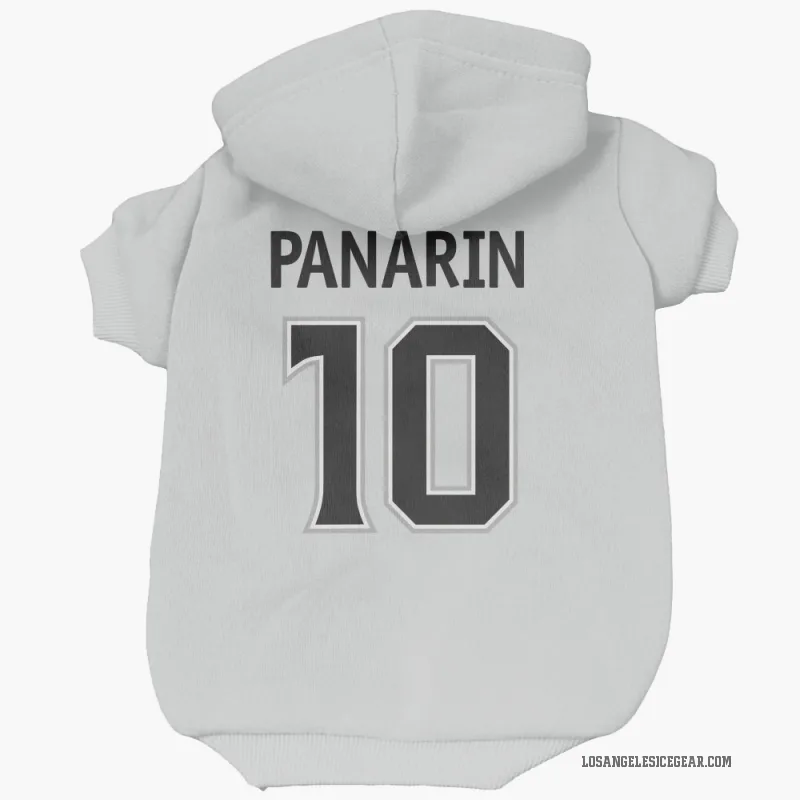Artemi Panarin  White Los Angeles Kings  Cat & Dog Pet Hoodie