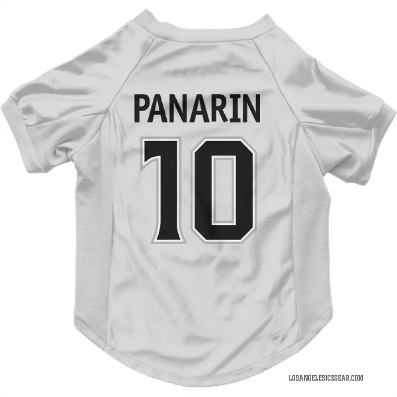 Artemi Panarin  White Los Angeles Kings  Cat & Dog Pet Jersey