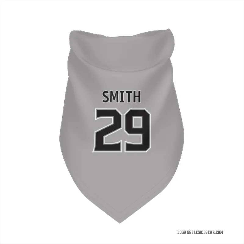 Billy Smith  Gray Los Angeles Kings  Cat & Dog Pet Bandana