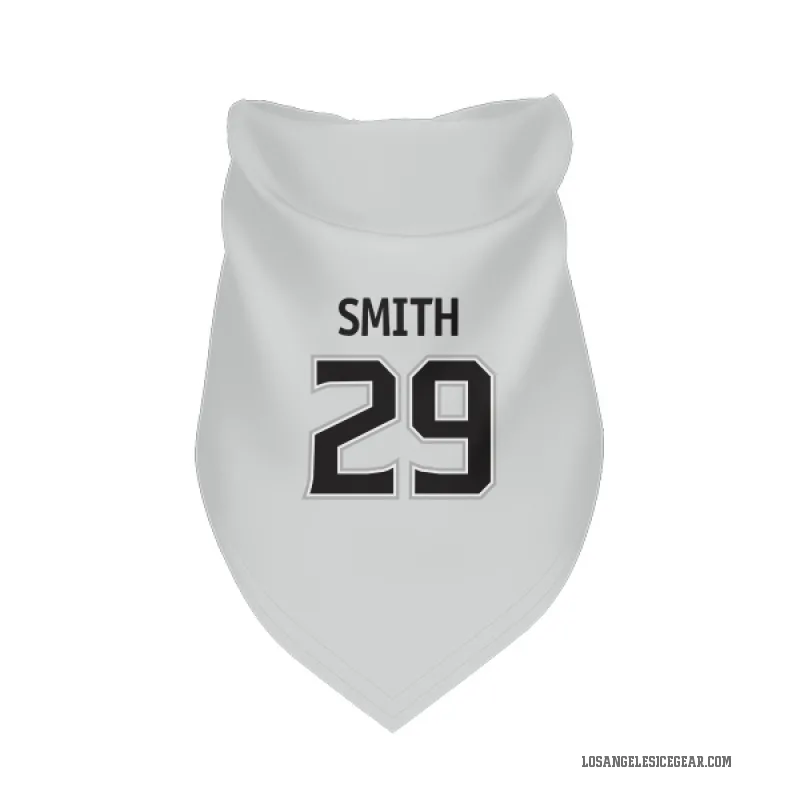 Billy Smith  White Los Angeles Kings  Cat & Dog Pet Bandana