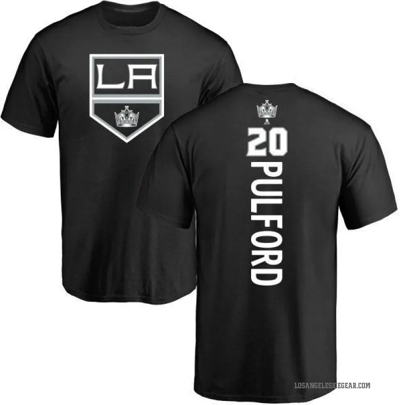 Bob Pulford Men's Black Los Angeles Kings Backer T-Shirt -