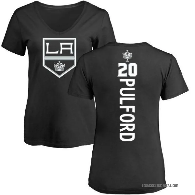 Bob Pulford Women's Black Los Angeles Kings Backer T-Shirt -
