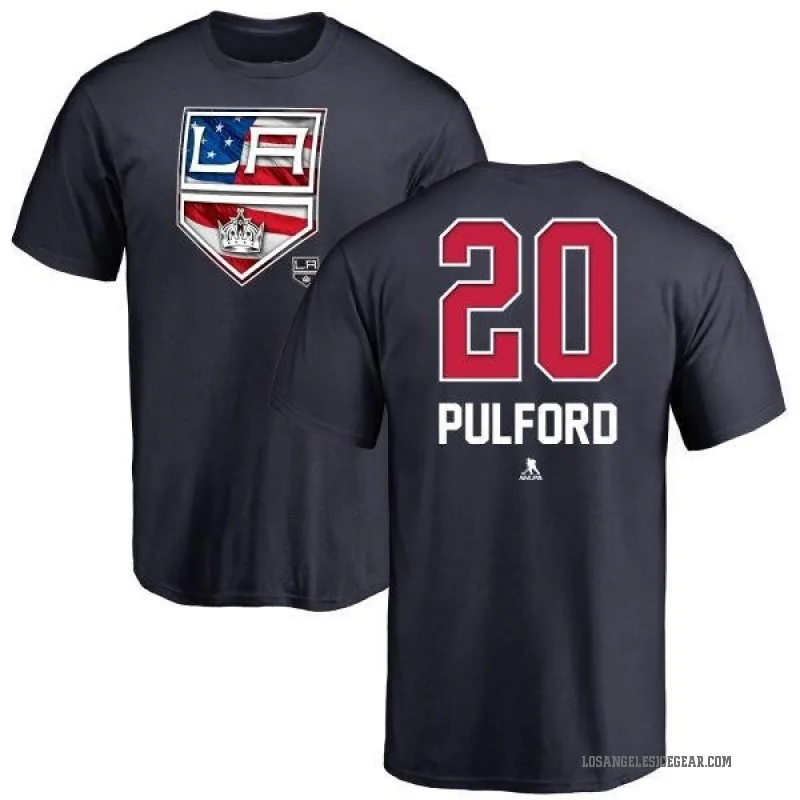 Bob Pulford Youth Navy Los Angeles Kings Name and Number Banner Wave T-Shirt -