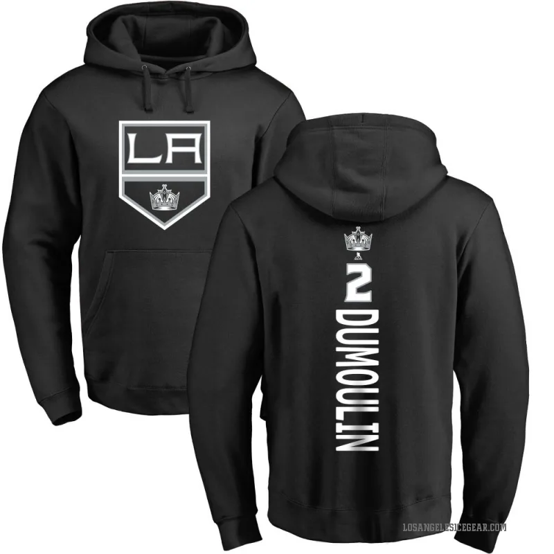 Brian Dumoulin Youth Black Los Angeles Kings Branded Backer Pullover Hoodie