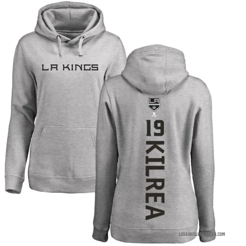 Brian Kilrea Women's Los Angeles Kings Branded Ash Backer Pullover Hoodie