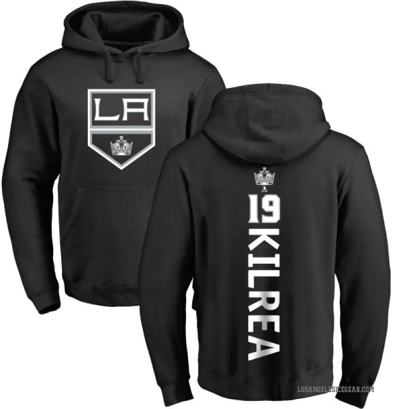 Brian Kilrea Youth Black Los Angeles Kings Branded Backer Pullover Hoodie