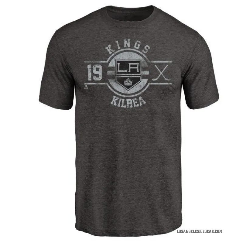 Brian Kilrea Youth Black Los Angeles Kings Insignia T-Shirt -