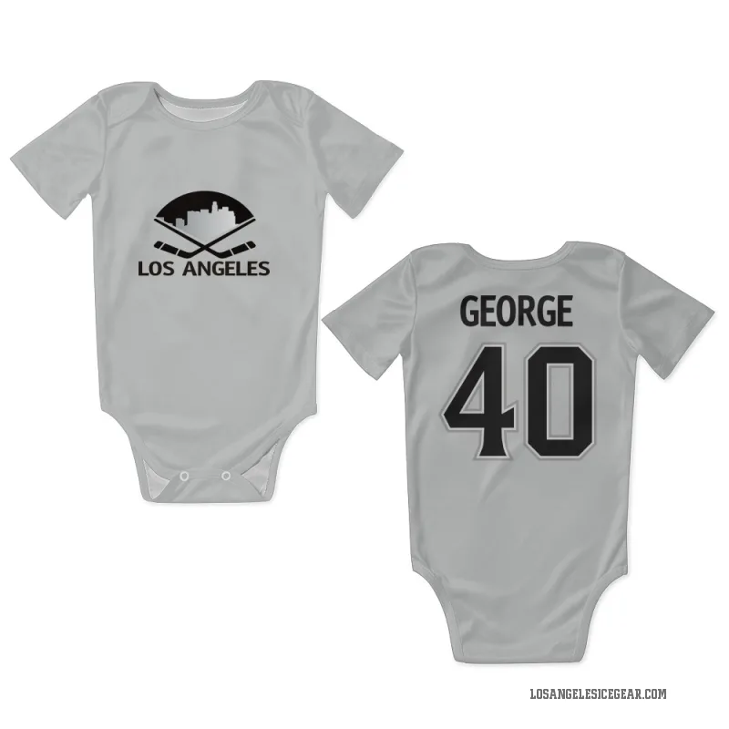 Carter George  White Los Angeles Kings  Newborn & Infant Bodysuit