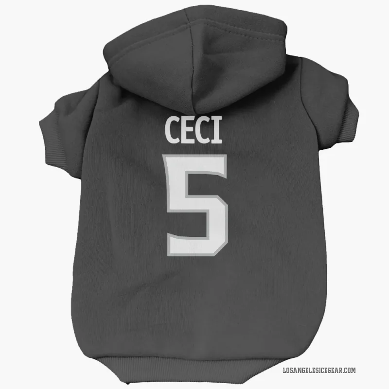 Cody Ceci  Black Los Angeles Kings  Cat & Dog Pet Hoodie