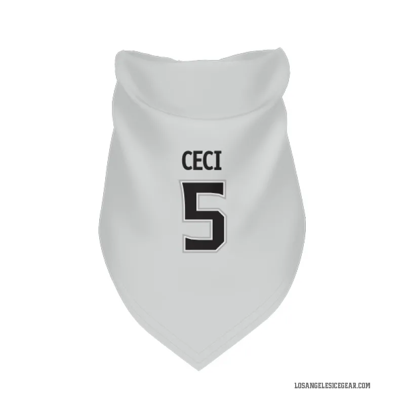 Cody Ceci  White Los Angeles Kings  Cat & Dog Pet Bandana