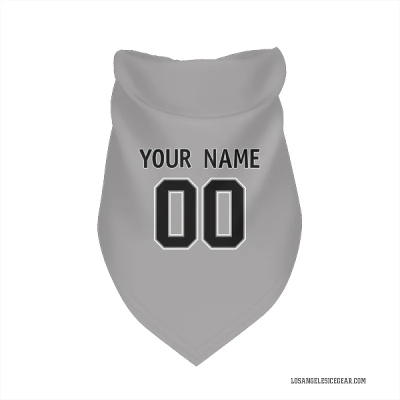 Custom  Gray Los Angeles Kings   Cat & Dog Pet Bandana
