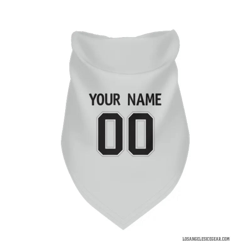 Custom  White Los Angeles Kings   Cat & Dog Pet Bandana
