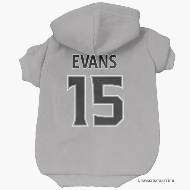 Daryl Evans  Gray Los Angeles Kings  Cat & Dog Pet Hoodie