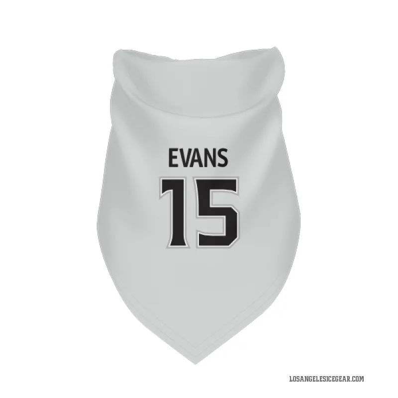 Daryl Evans  White Los Angeles Kings  Cat & Dog Pet Bandana
