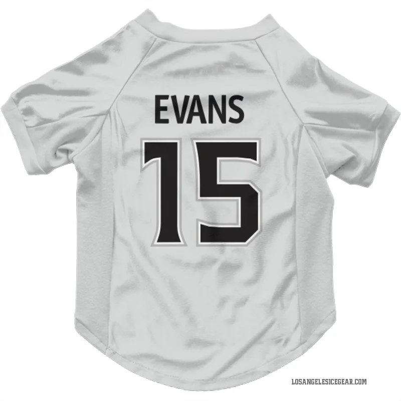 Daryl Evans  White Los Angeles Kings  Cat & Dog Pet Jersey