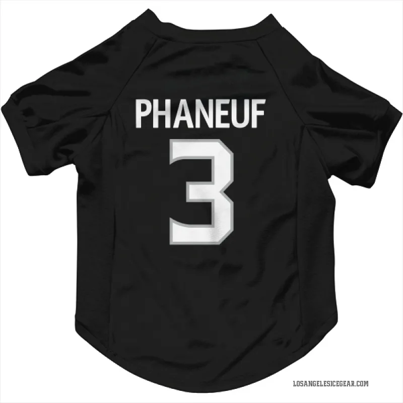 Dion Phaneuf  Black Los Angeles Kings  Cat & Dog Pet Jersey