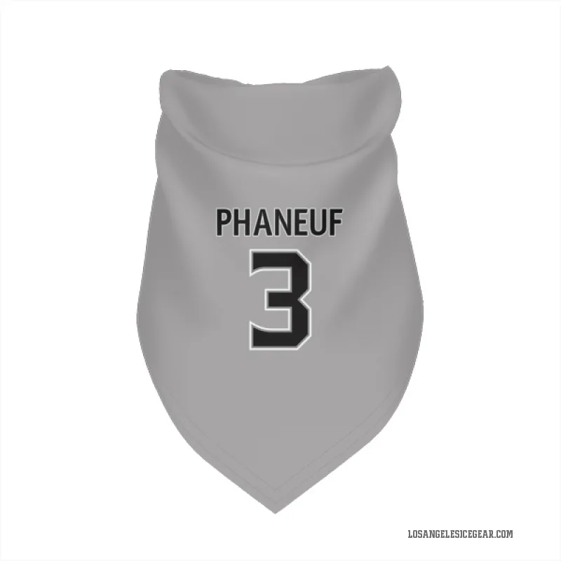 Dion Phaneuf  Gray Los Angeles Kings  Cat & Dog Pet Bandana