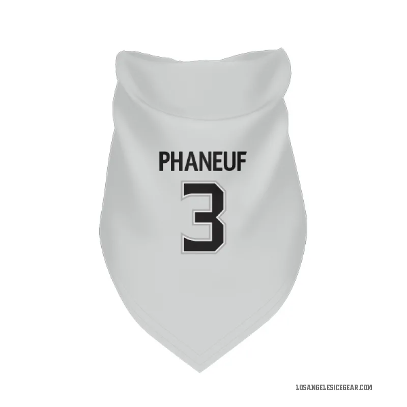 Dion Phaneuf  White Los Angeles Kings  Cat & Dog Pet Bandana