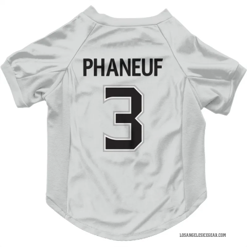 Dion Phaneuf  White Los Angeles Kings  Cat & Dog Pet Jersey