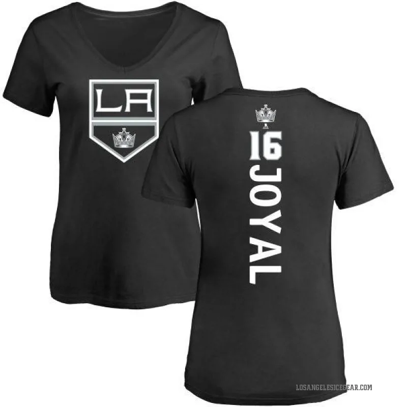 Eddie Joyal Women's Black Los Angeles Kings Backer T-Shirt -