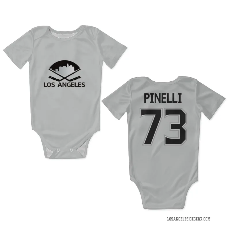 Francesco Pinelli  White Los Angeles Kings  Newborn & Infant Bodysuit