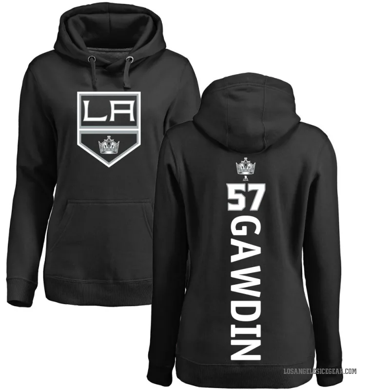 Glenn Gawdin Women's Black Los Angeles Kings Branded Backer Pullover Hoodie