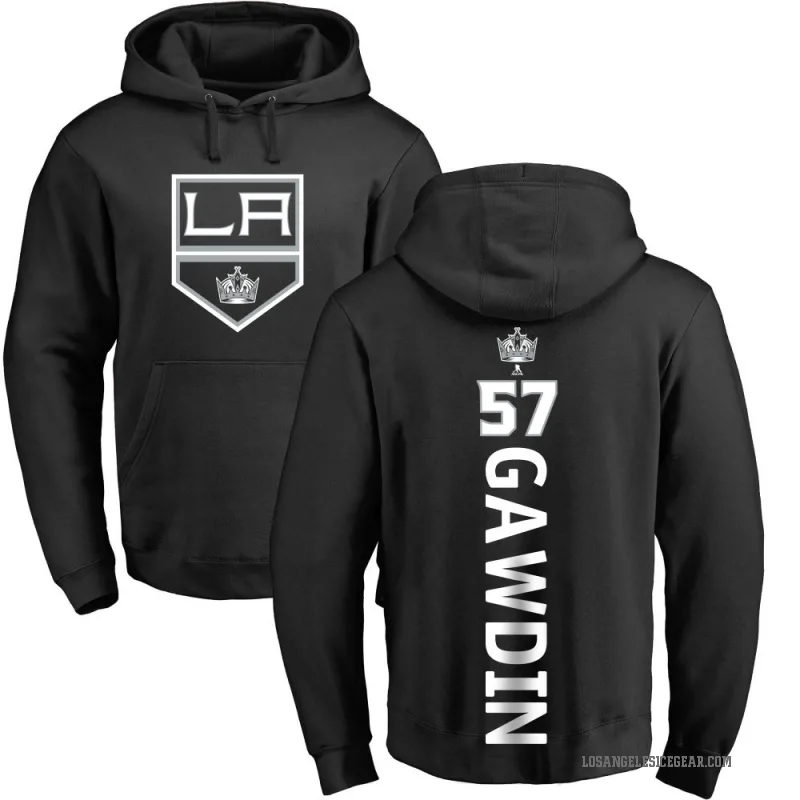 Glenn Gawdin Youth Black Los Angeles Kings Branded Backer Pullover Hoodie