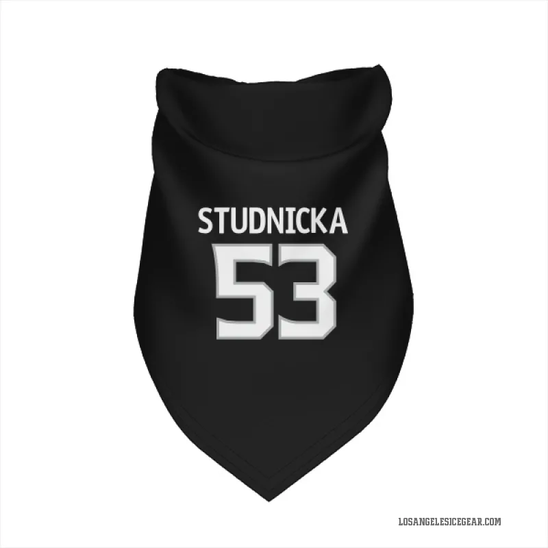 Jack Studnicka  Black Los Angeles Kings  Cat & Dog Pet Bandana