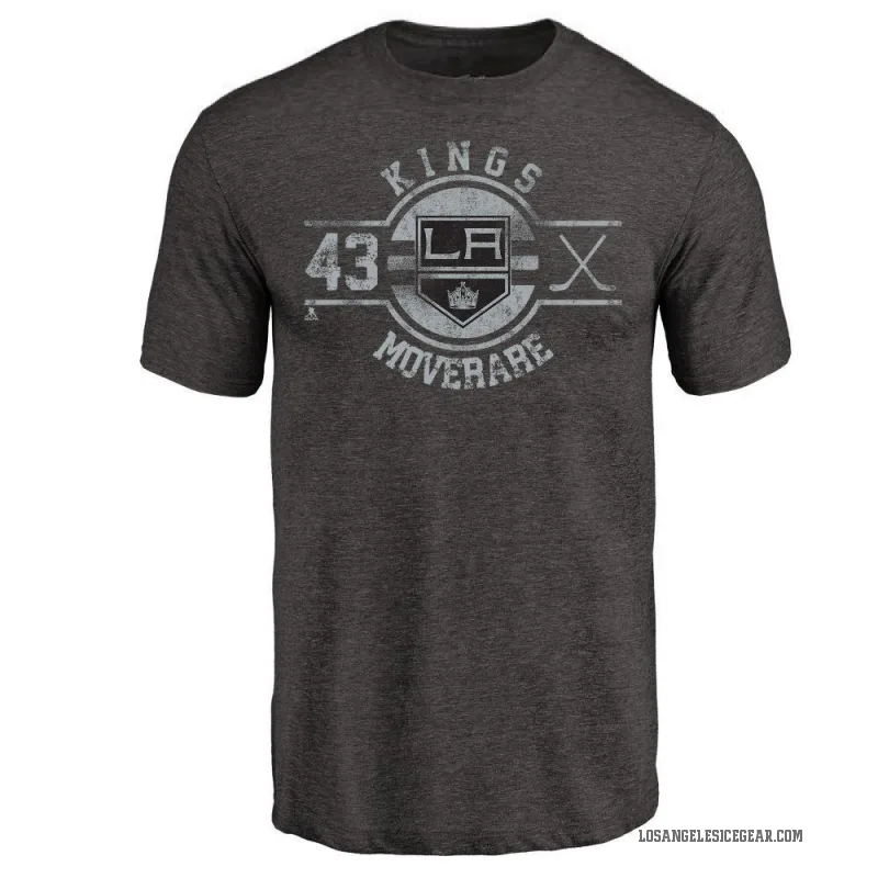 Jacob Moverare Men's Black Los Angeles Kings Insignia T-Shirt -