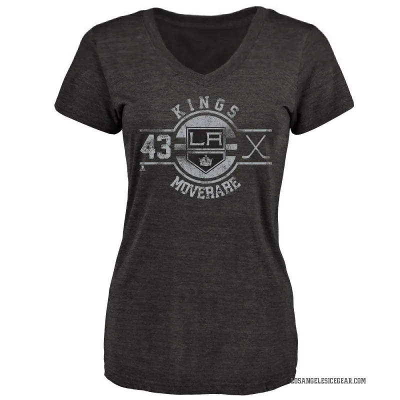 Jacob Moverare Women's Black Los Angeles Kings Insignia T-Shirt -