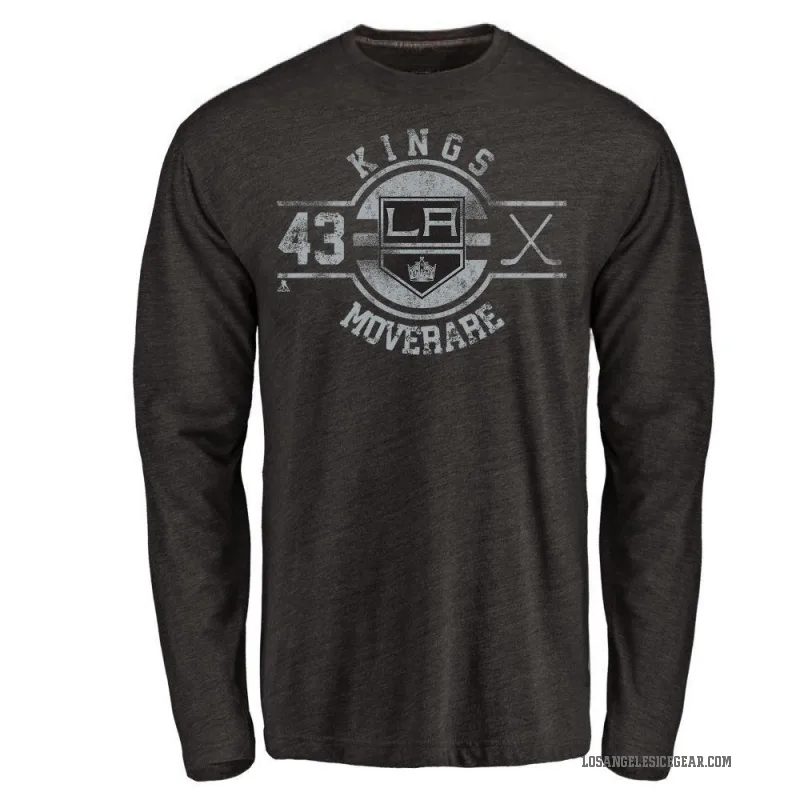 Jacob Moverare Youth Black Los Angeles Kings Insignia Long Sleeve T-Shirt -