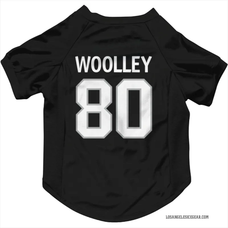 Jared Woolley  Black Los Angeles Kings  Cat & Dog Pet Jersey