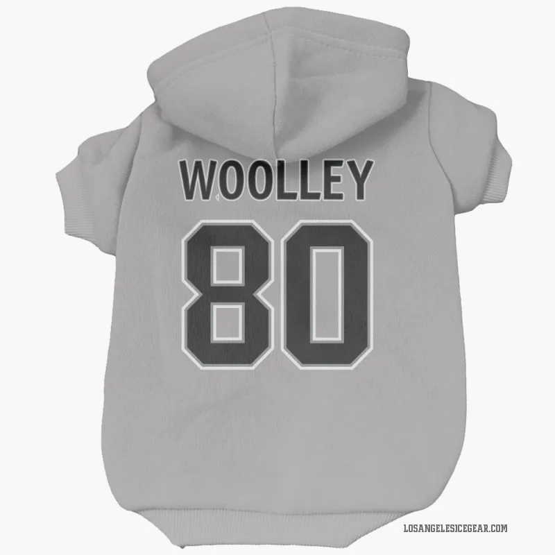 Jared Woolley  Gray Los Angeles Kings  Cat & Dog Pet Hoodie