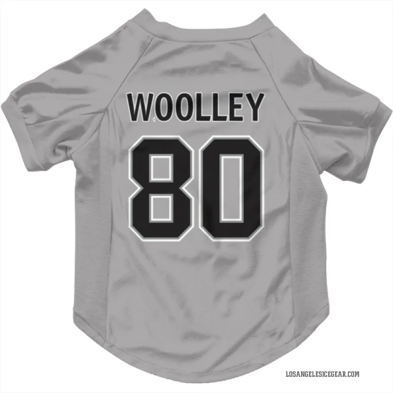 Jared Woolley  Gray Los Angeles Kings  Cat & Dog Pet Jersey