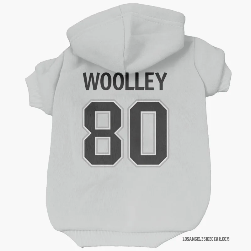 Jared Woolley  White Los Angeles Kings  Cat & Dog Pet Hoodie