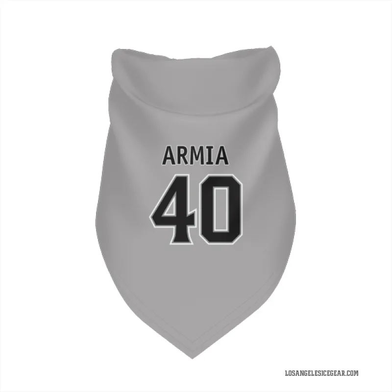 Joel Armia  Gray Los Angeles Kings  Cat & Dog Pet Bandana