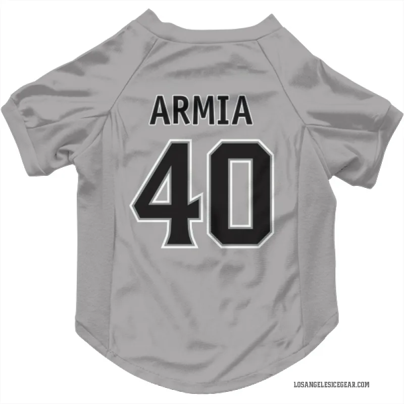 Joel Armia  Gray Los Angeles Kings  Cat & Dog Pet Jersey