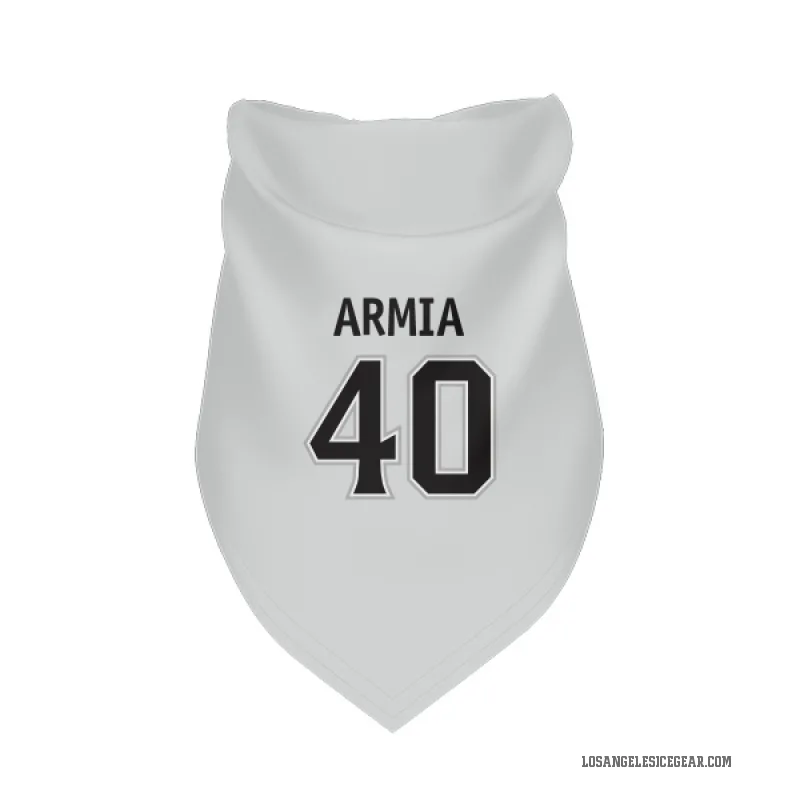 Joel Armia  White Los Angeles Kings  Cat & Dog Pet Bandana