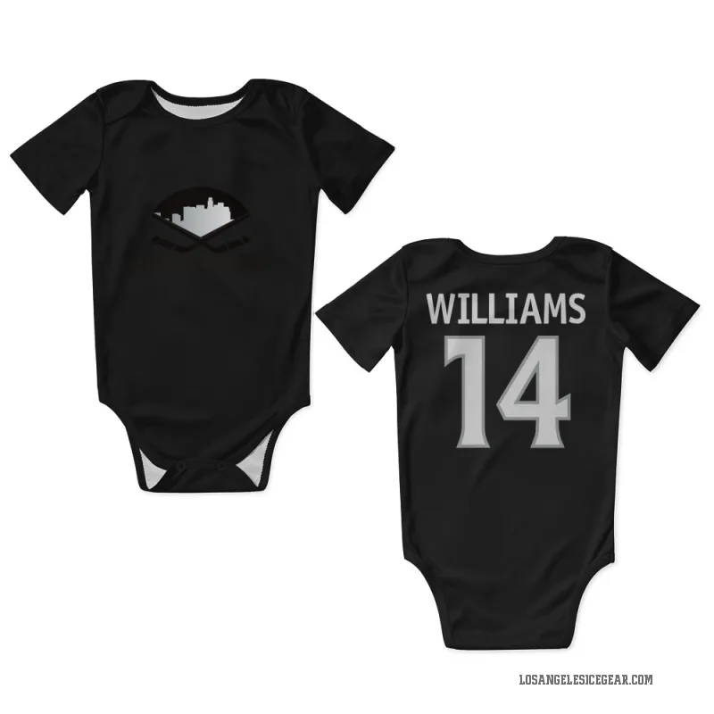 Justin Williams  Black Los Angeles Kings  Newborn & Infant Bodysuit