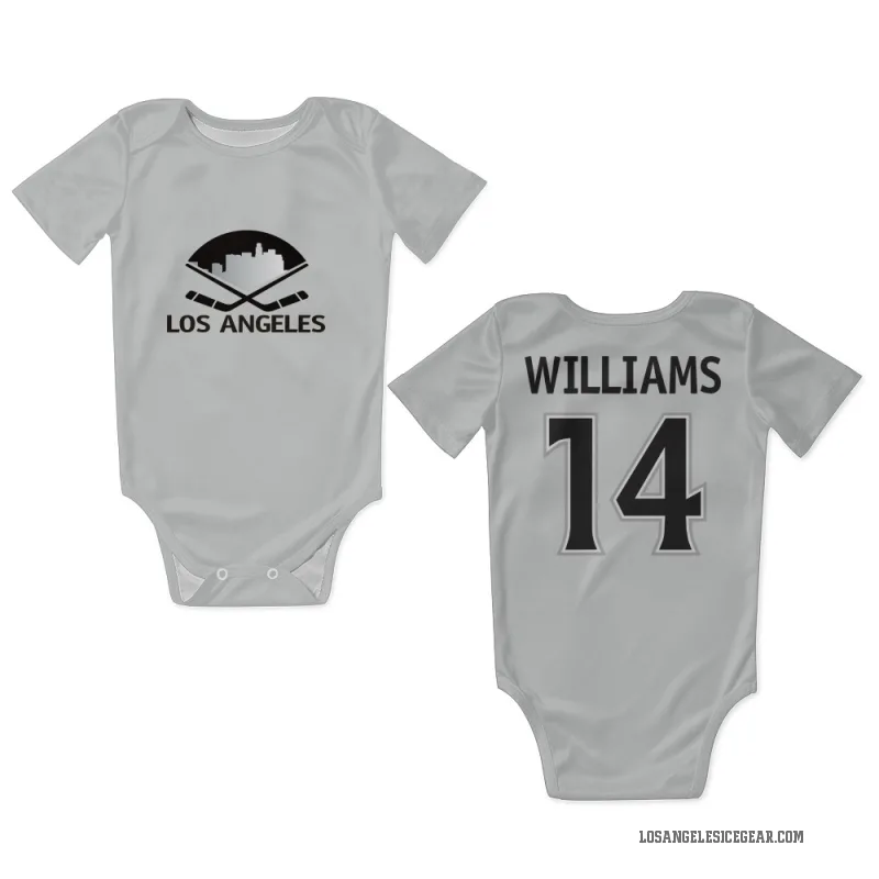 Justin Williams  White Los Angeles Kings  Newborn & Infant Bodysuit